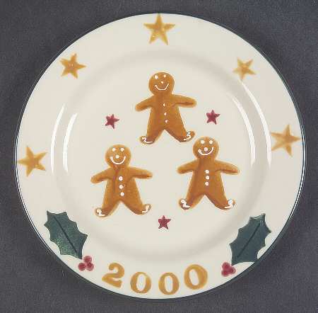 Gingerbread 2000 Collector Plate