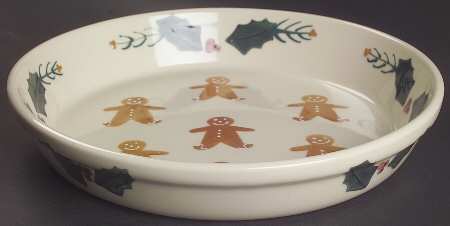 Gingerbread 10" Pie Baking Plate