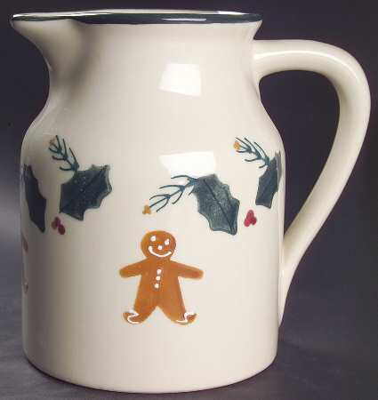 Gingerbread 64 Oz Pitcher
