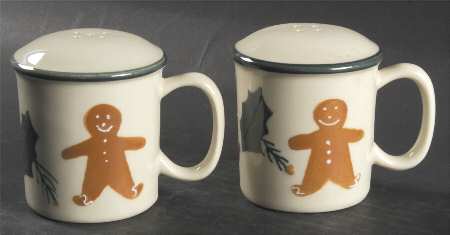 Gingerbread Salt & Pepper Set