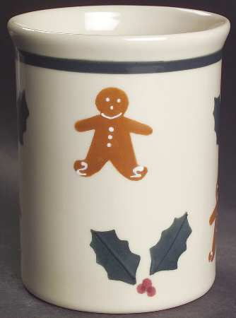 Gingerbread Utensil Holder