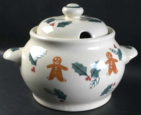 Gingerbread Tureen & Lid