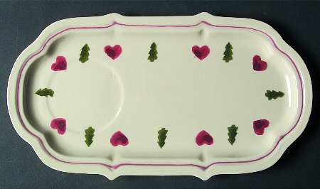 Hearts & Trees Snack Plate