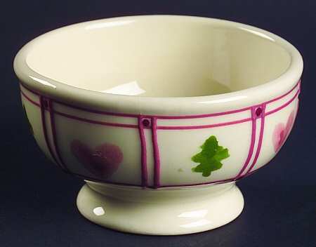 Hearts & Trees Mini Open Sugar Bowl