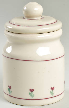 Provincial Posy Small Canister & Lid