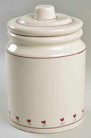 Provincial Posy Large Canister & Lid