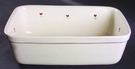Provincial Posy 11" Rectangular Baker
