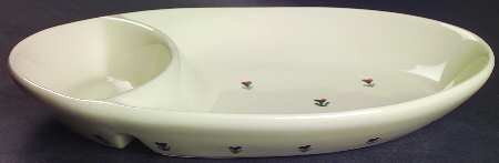Provincial Posy Oval Divided Server