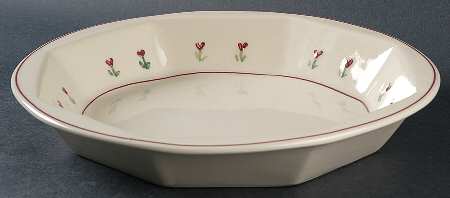 Provincial Posy Pie Serving Plate