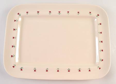 Provincial Posy 16" Rectangular Serving Platter