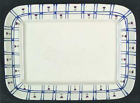 Windowpane 16" Rectangular Serving Platter