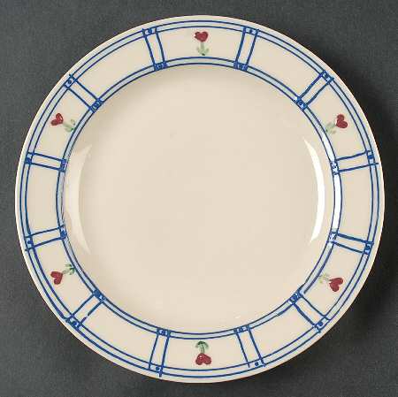 Windowpane Salad Plate