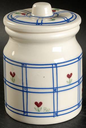 Windowpane Sugar Bowl & Lid