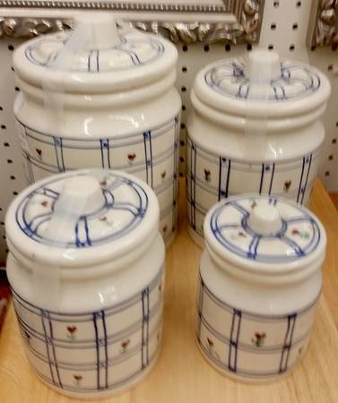 Windowpane Extra Large Canister & Lid