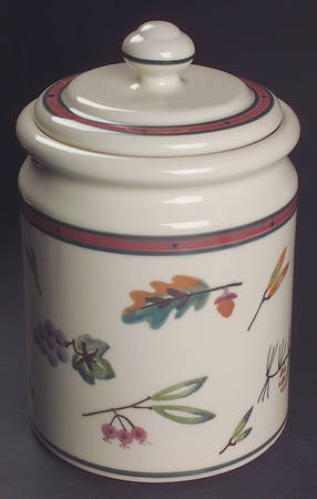 Woodland Cookie Jar & Lid