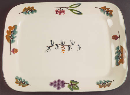 Woodland 12" Rectangular Serving Platter
