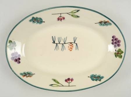 Woodland 12" Oval Serving Platter