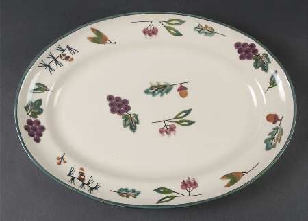 Woodland 17" Oval Serving Platter