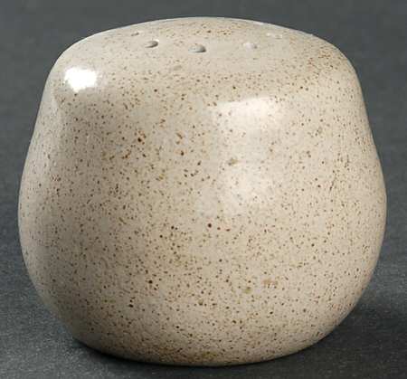 Antique White (Coupe) Pepper Shaker