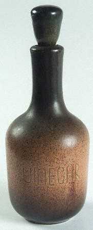 Brownstone Vinegar Cruet and Stopper