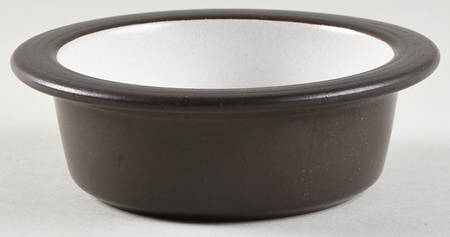 Brown & White (Rim) Fruit/Dessert (Sauce) Bowl