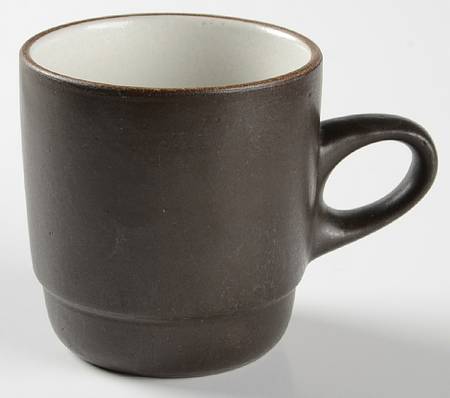 Brown & White (Rim) Mug/Cup