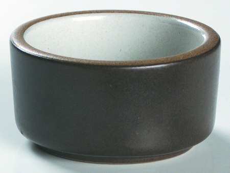 Brown & White (Coupe) Ramekin