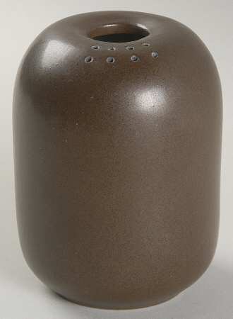 Brown & White (Coupe) Large Pepper No Top Cork Stopper