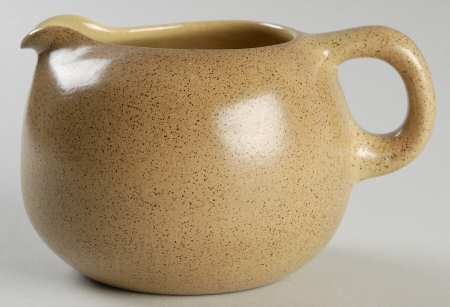Gold and Apricot (Coupe Shape) Creamer