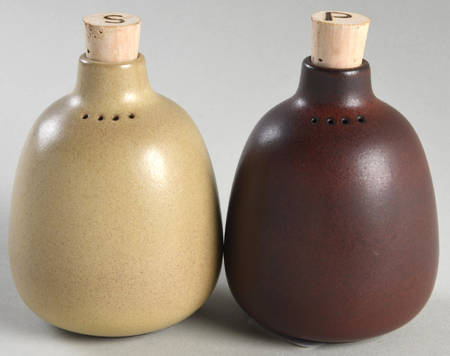 Mojave Salt & Pepper & Cork Stopper Tops