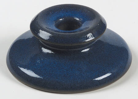 Moonstone (Coupe) Single Light Candlestick