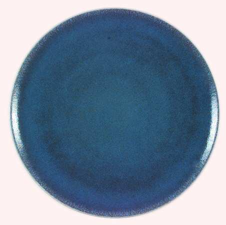 Opal Blue (Coupe Shape) Dinner Plate
