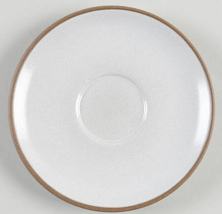 Opaque White (Coupe Shape) Saucer
