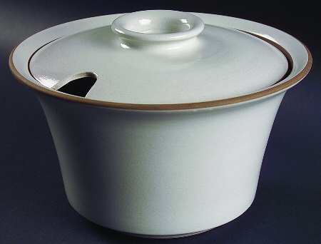 Opaque White (Coupe Shape) Tureen &  Lid