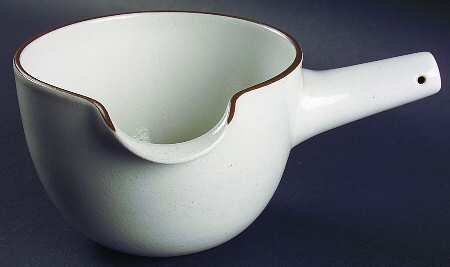 Opaque White (Coupe Shape) Batter Bowl