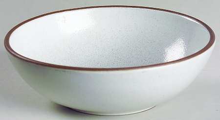 Opaque White (Coupe Shape) Fruit/Dessert (Sauce) Bowl