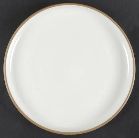 Opaque White (Coupe Shape) 13" Chop Plate (Round Platter)