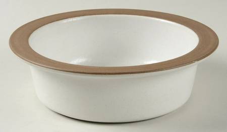 Opaque White (Rim Shape) Rim Soup Bowl