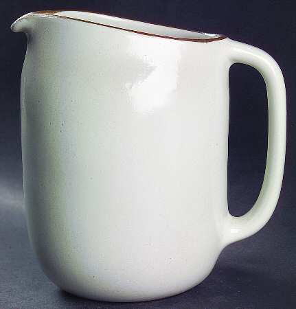 Opaque White (Coupe Shape) 32 Oz Pitcher