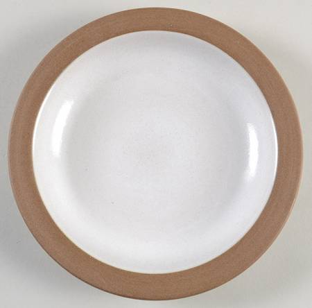 Opaque White (Rim Shape) Salad Plate