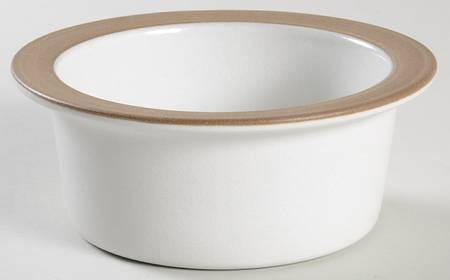 Opaque White (Rim Shape) Fruit/Dessert (Sauce) Bowl