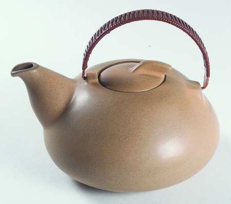 Pumpkin (Coupe Shape) Teapot & Lid