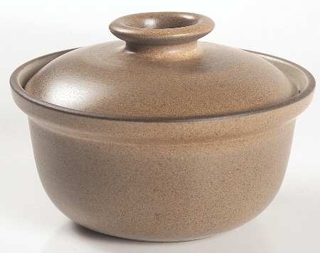 Sandalwood (Coupe Shape) Individual Casserole & Lid