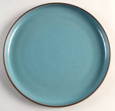 Turquoise (Coupe Shape) 13" Chop Plate (Round Platter)