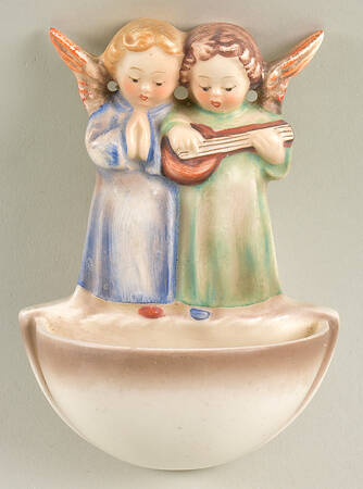 Angel Duet-Holy Water Font Tm3-Holy Water Font, Angel Duet - Boxed