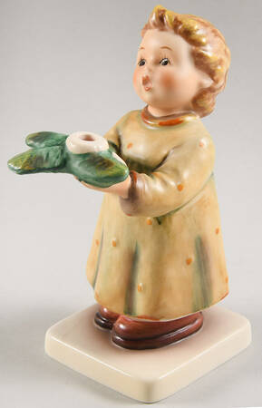 A Gentle Glow-Candleholder by M.I. Hummel