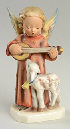 Angel Serenade with Lamb Tm1-Tm2-Double Mark-Angel Serenade - Boxed
