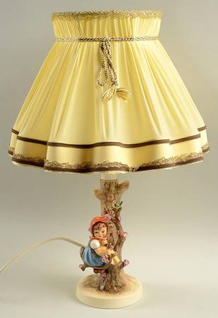 Apple Tree Girl Lamp Tm6-Apple Tree Girl Lamp - Boxed