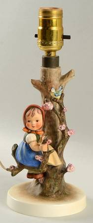 Apple Tree Girl Lamp Tm3-Apple Tree Girl Lamp - Boxed