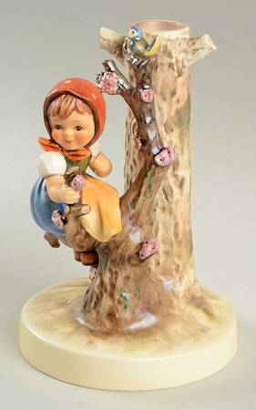 Apple Tree Girl Candleholder by M.I. Hummel
